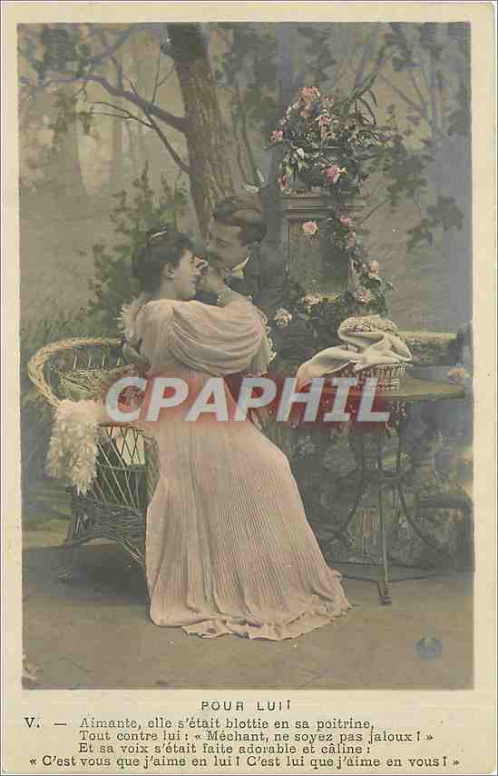 Amour — Poème amoureux — Éditeur non identifié, n° de série non visible