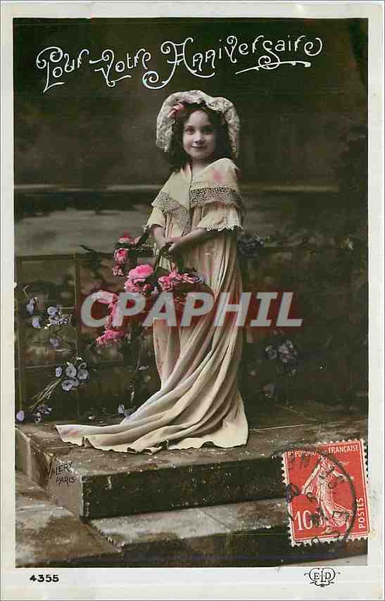 CPA Pour Votre Anniversaire Enfant