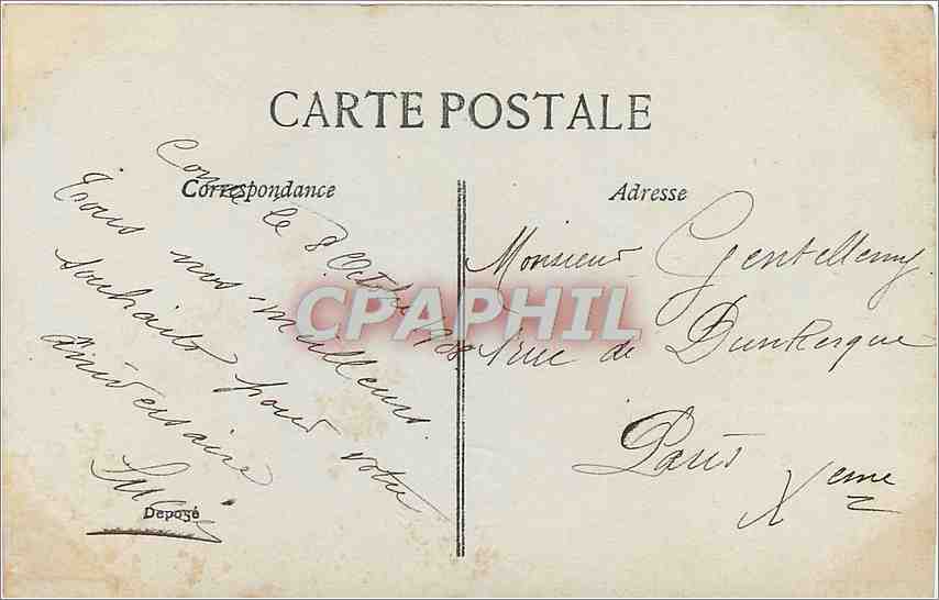 CPA Pour Votre Anniversaire Enfant — Rückseite