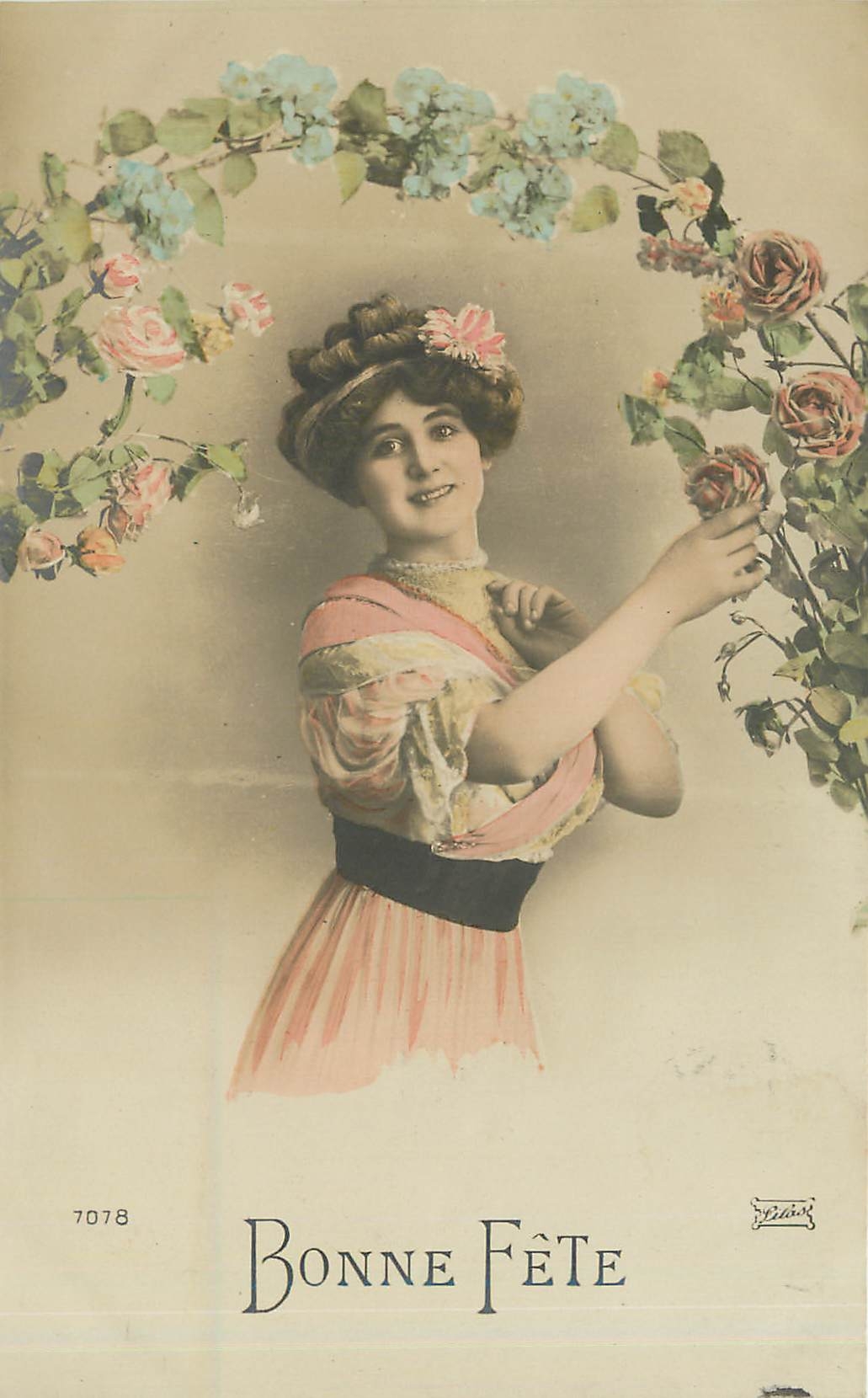 CPA Bonne fete 