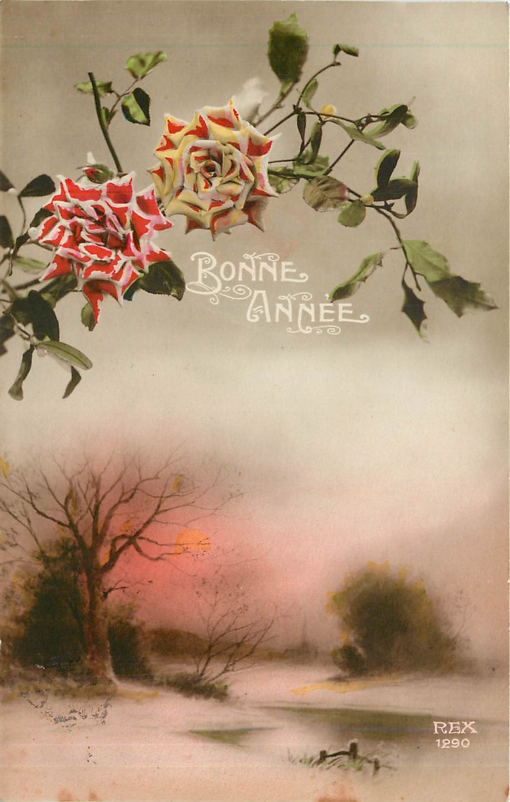 CPA Bonne Annee 