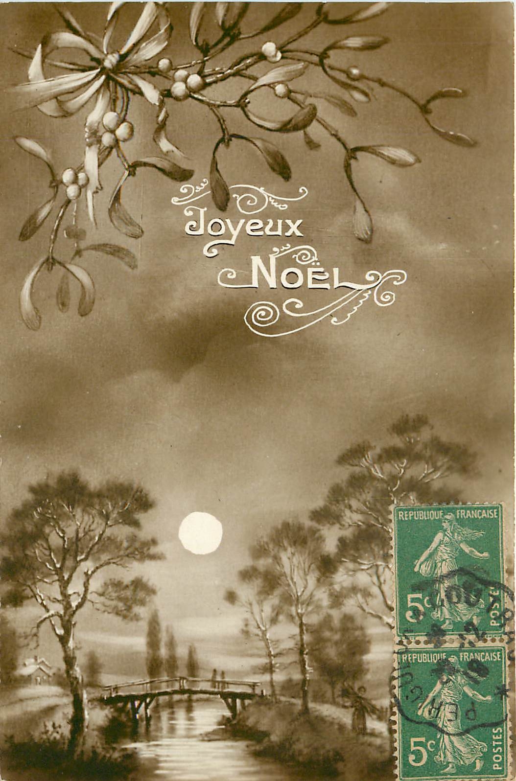 CPA Joyeux Noel 