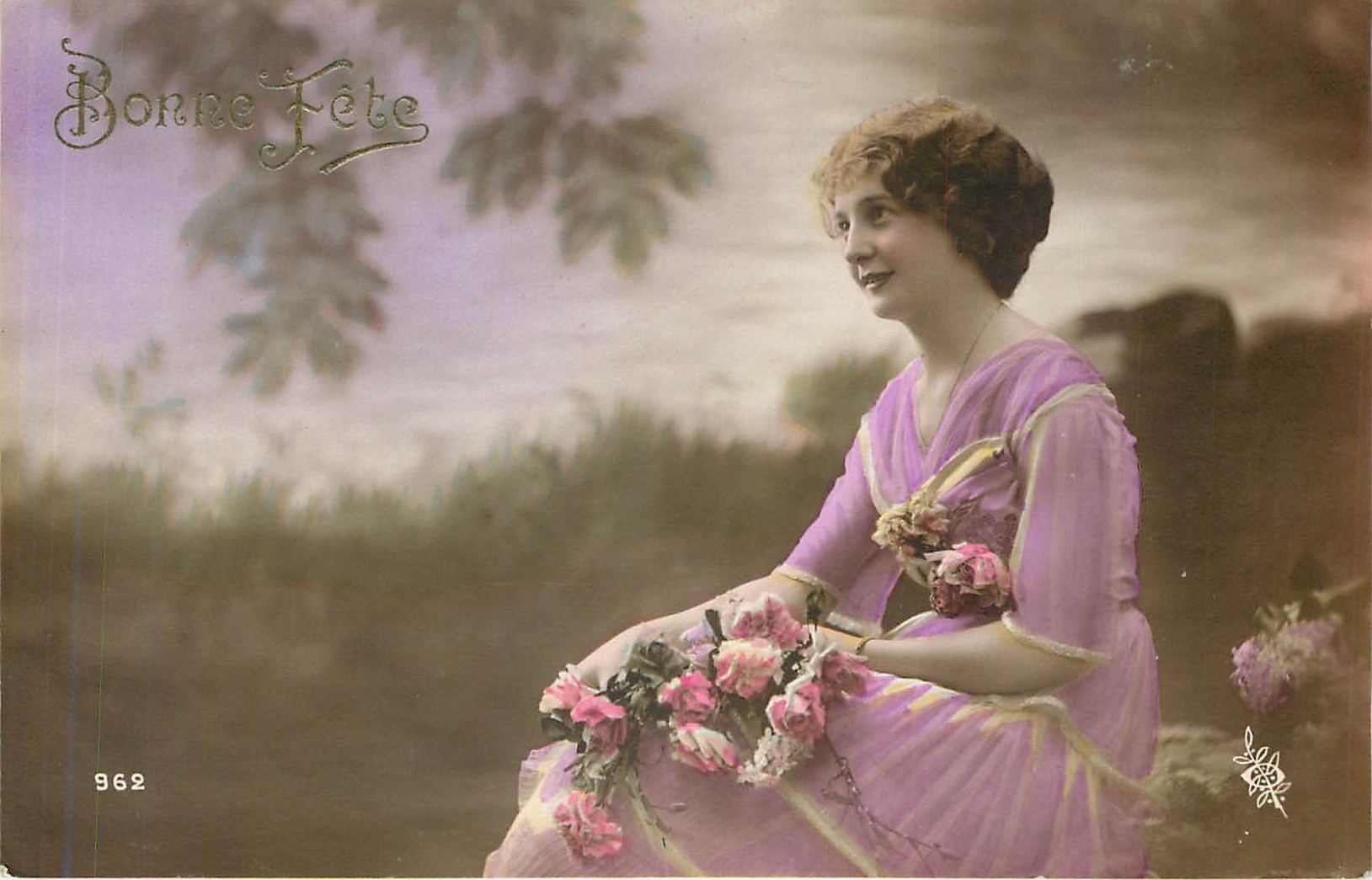 CPA Bonne fete 