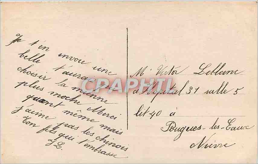 CPA 1er Avril recevez daiment ce don printanier le bonheur se cache au fond du panier  — Rückseite