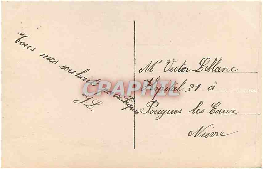 CPA Heureuses Paques  — Back