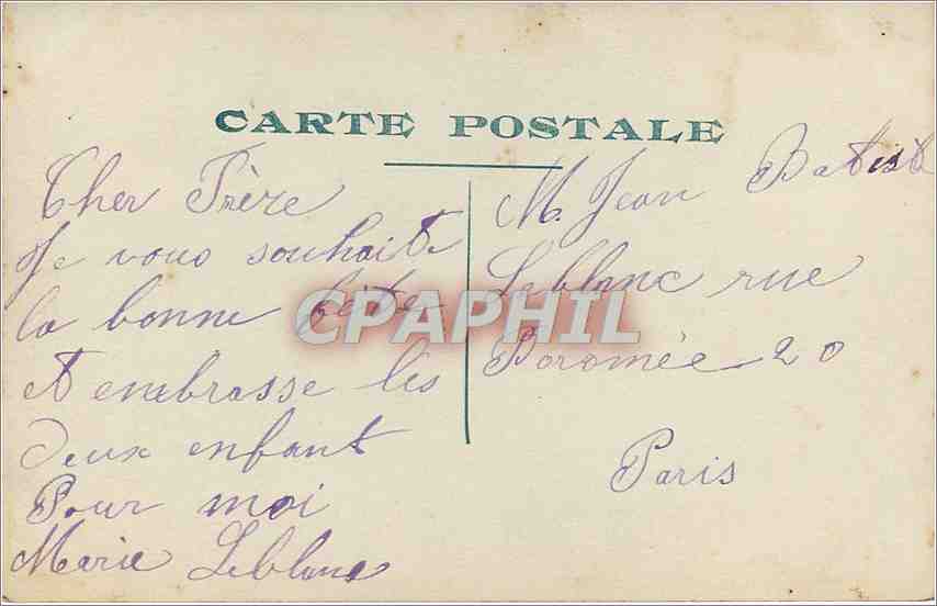 Frau in rosa Kleid mit Blumenbouquet — Frohe Geburtstagskarte — anonymer Verlag, Nr. 4052 — Rückseite