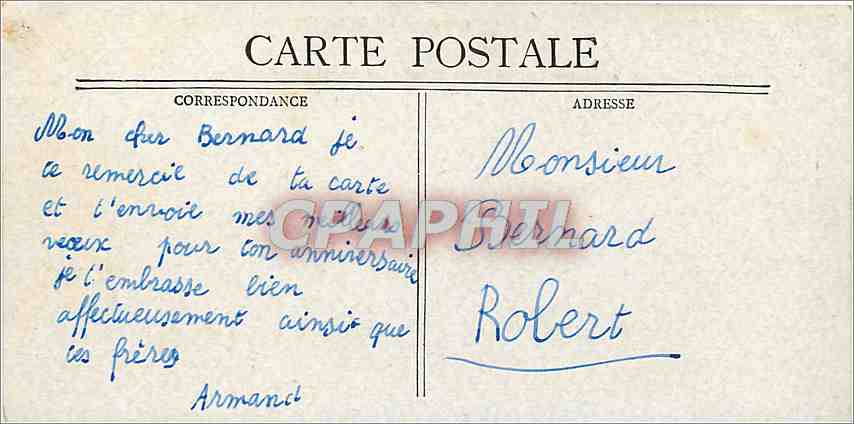 CPA Paris Les Buttes Chaumont  — Verso