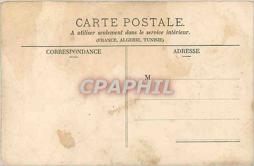 CPA Scenes enfantines l'ecole buissonniere Enfants — Rückseite