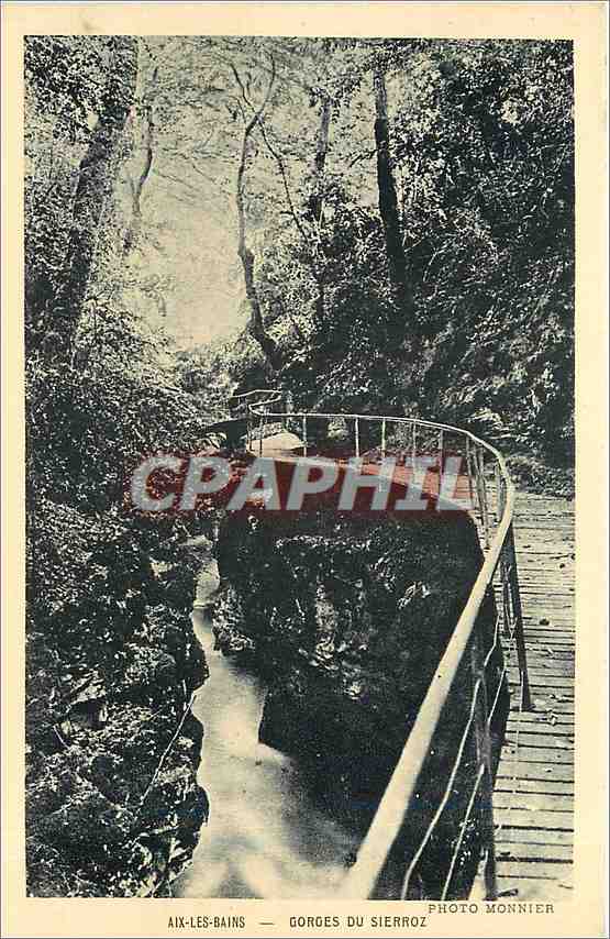 CPA Aix les Bains Gorges du Sierroz 