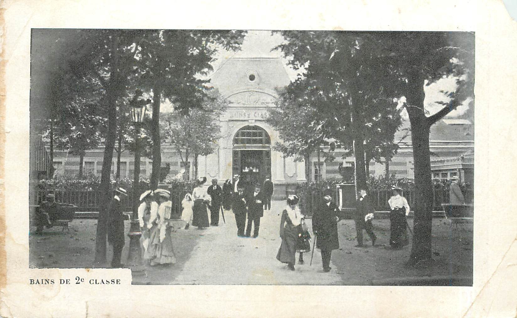 CPA Bains de 2e classe Vichy le Casino 