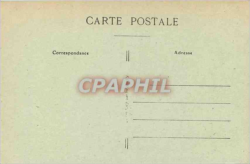 CPA Le Croisic Loire Inf Roches de la Pointe  — Back