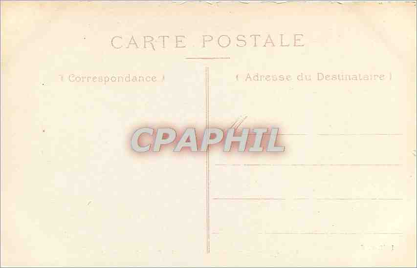 Forêt de Fontainebleau — La Tour Denecourt — Edit. V. F. n° 149 — Rückseite