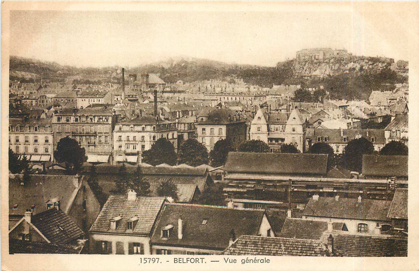 CPA Belfort vue generale 