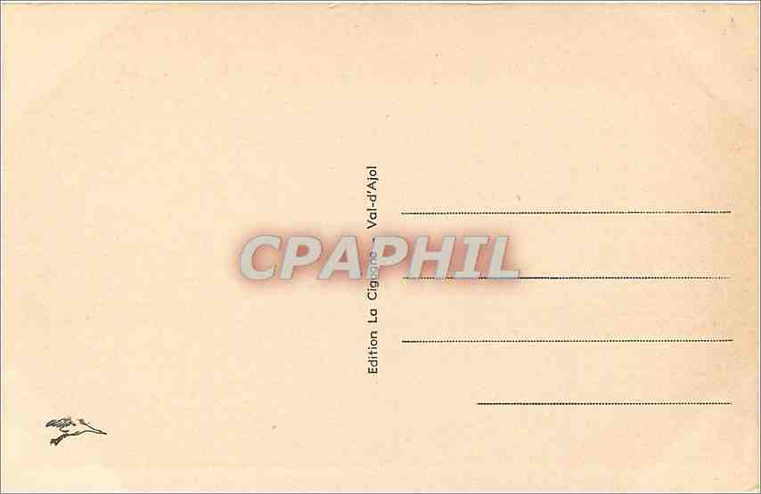 CPA Belfort vue generale  — Verso