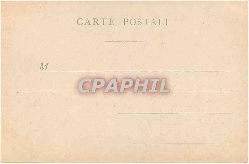 CPA Paris Le Monument de Gambetta  — Rückseite