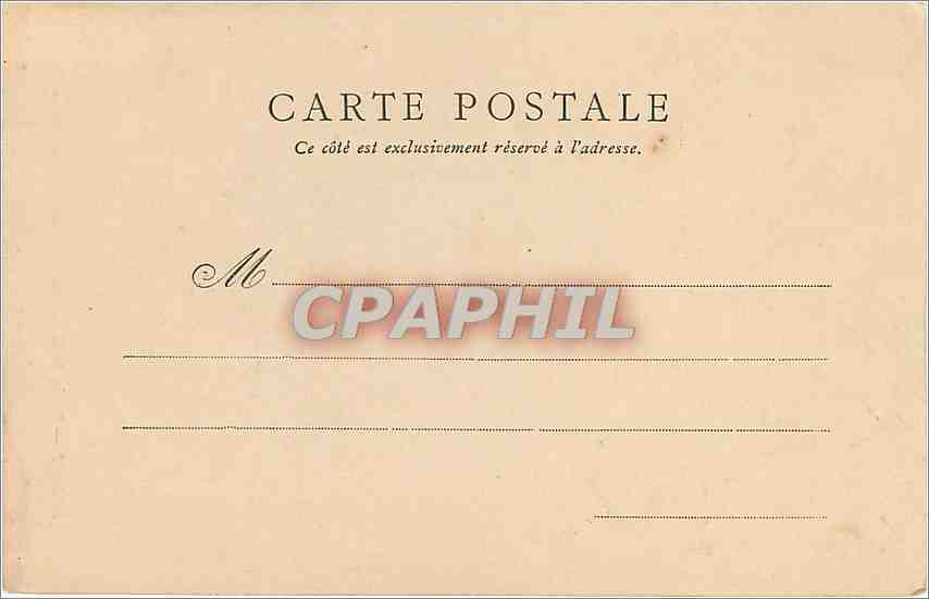 CPA Niort Porte laterale de l'Eglise Notre Dame  — Rückseite