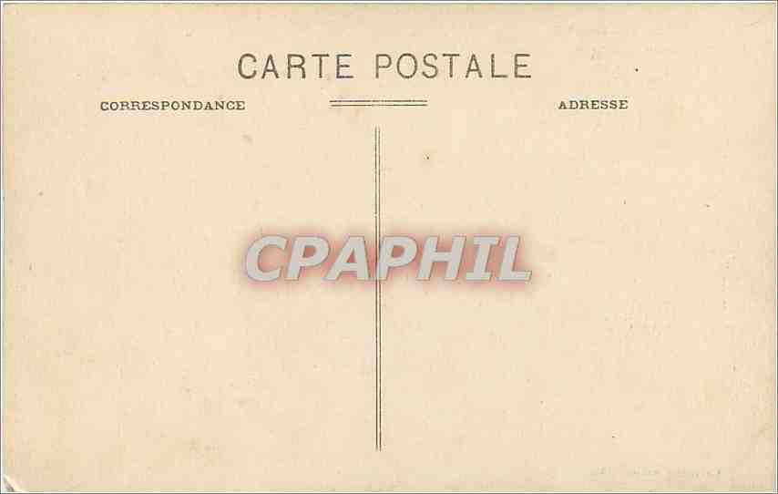 CPA Laruns vue generale et le pic du Ger  — Rückseite