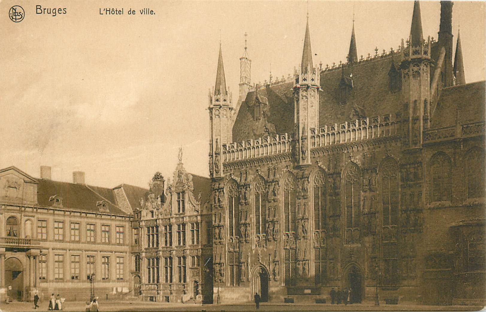 CPA Bruges l'Hotel de Ville 