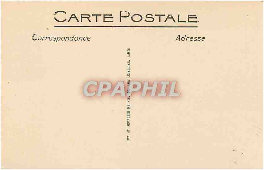 CPA Nice Les Jardins vus du Casino  — Rückseite