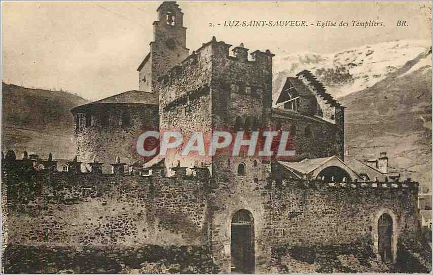 Luz-Saint-Sauveur — Église des Templiers — BR.