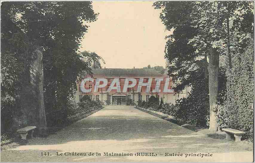 CPA Le Chateau de la Malmaison Rueil Entree principale 