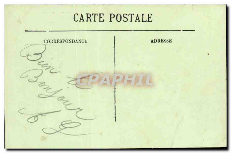Berck Plage CPA Groupe sur la plage (animee) — Rückseite