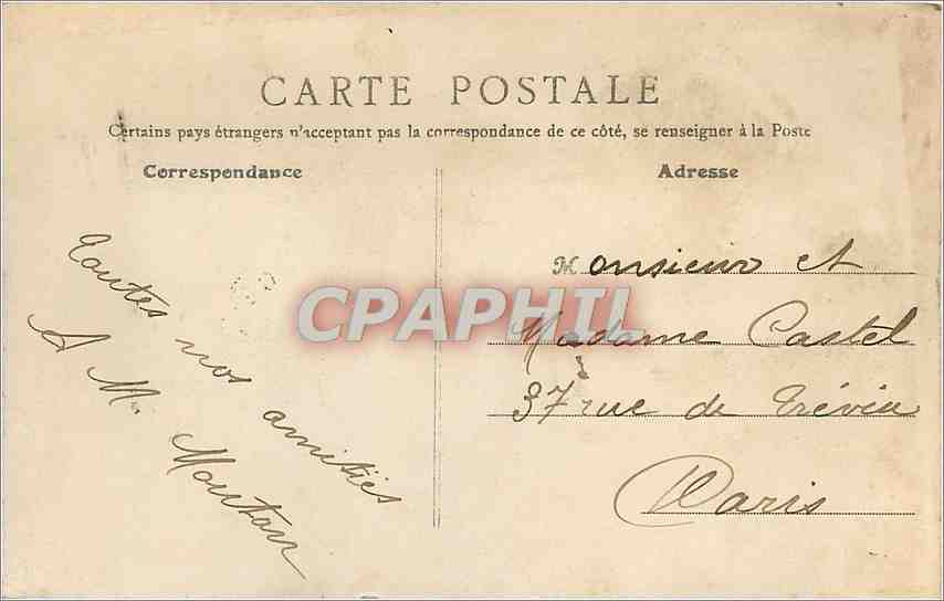 CPA Orleans le Pont Royal vue generale Tramway — Verso