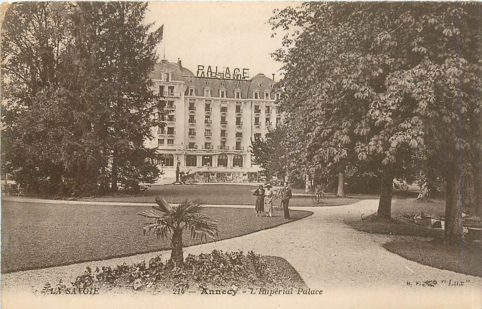 Annecy - L'Impérial Palace — hôtel de luxe avec jardin et palmier — B. K. O. "Luna"