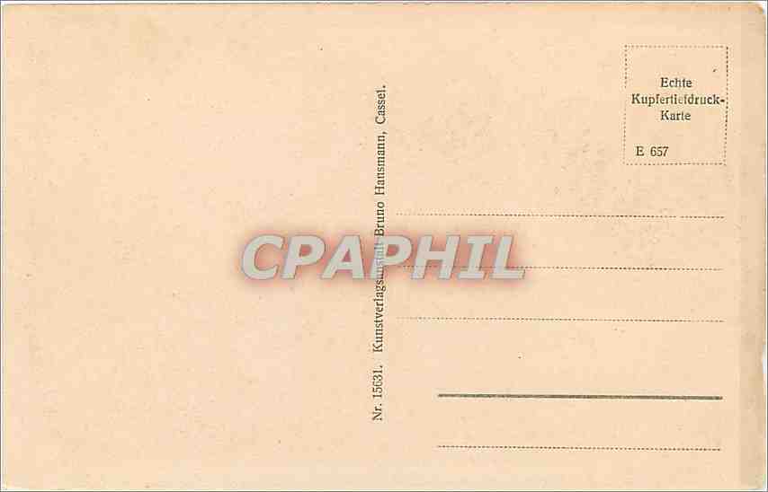 CPA Leipzig  — Rückseite
