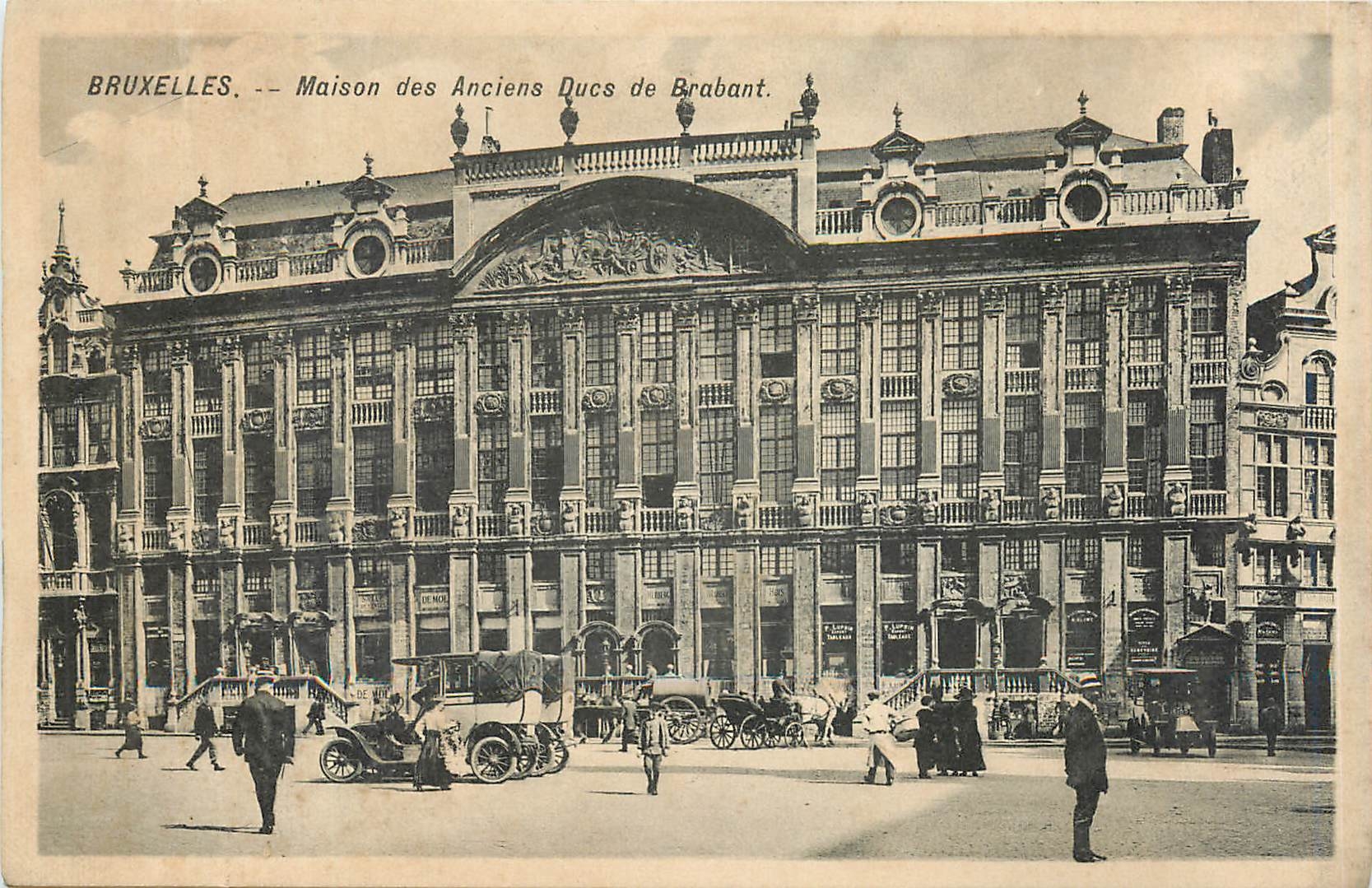 CPA Bruxelles Maison des anciens ducs de Brabant 