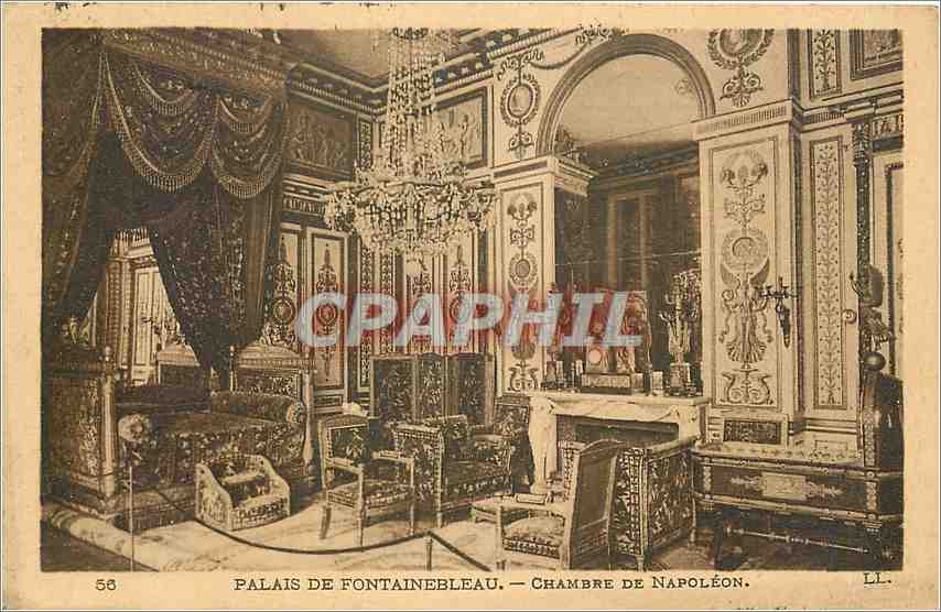Palais de Fontainebleau — Chambre de Napoléon — LL. n° 58