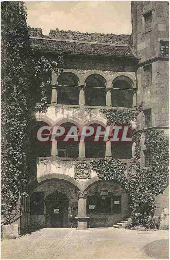 CPA Heidelberg die Arkaden im Schlosshof