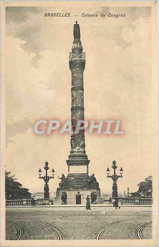 CPA Bruxelles Colonne du Congres 