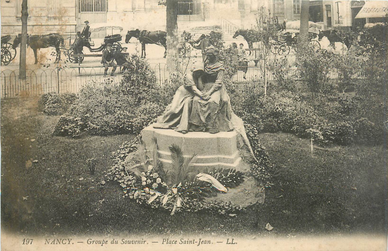 NANCY — Groupe du Souvenir — Place Saint-Jean — LL.