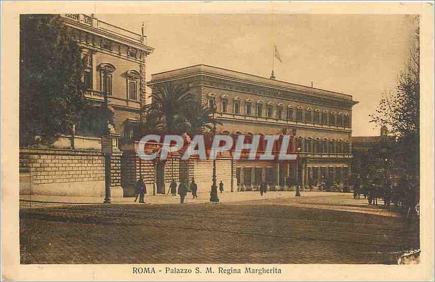 CPA Roma Palazzo S M Regina Margherita 