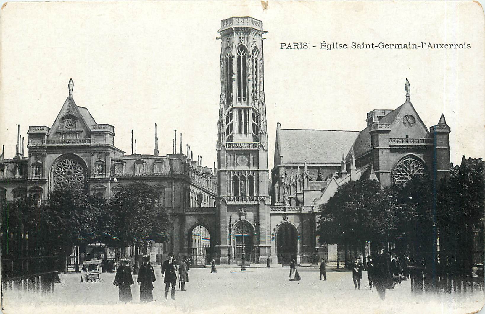 CPA Paris Eglise Saint Germain l'Auxerrois 