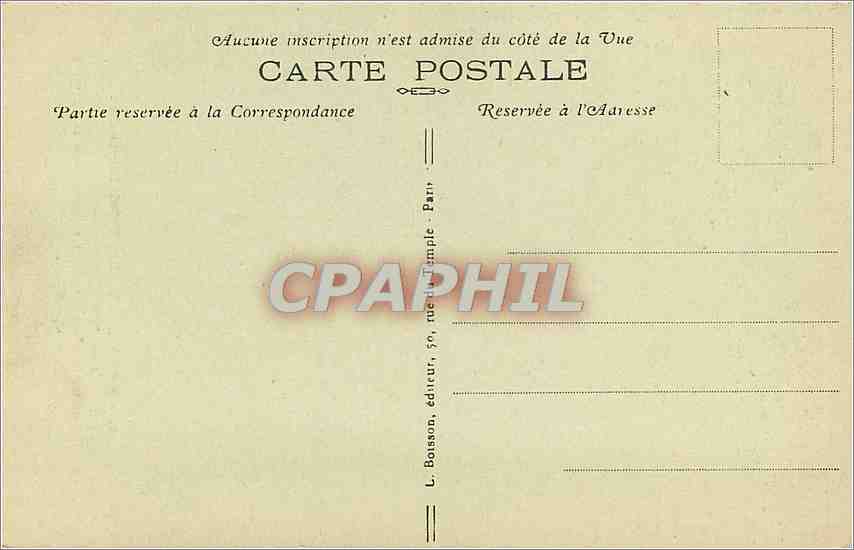 CPA Paris Eglise Saint Eustache Tombeau de Colbert les dessins ont ete faits par Lebrun les statues  — Rückseite