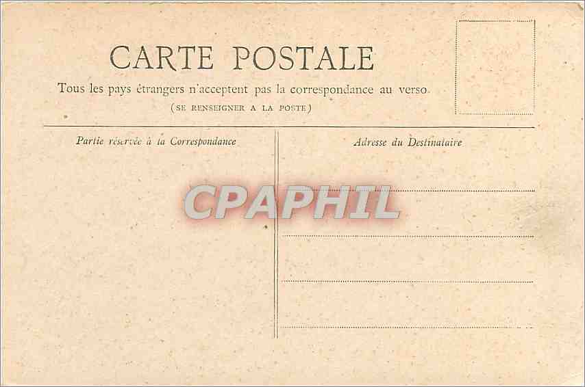 CPA Collection Petit Journal Paris place de la Republique  — Rückseite