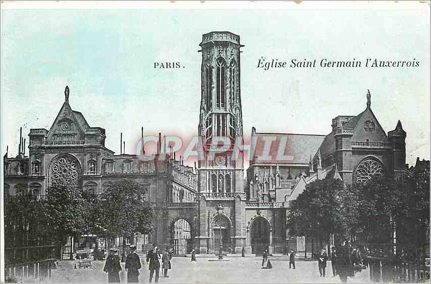 CPA Paris Eglise Saint Germain l'Auxerrois 