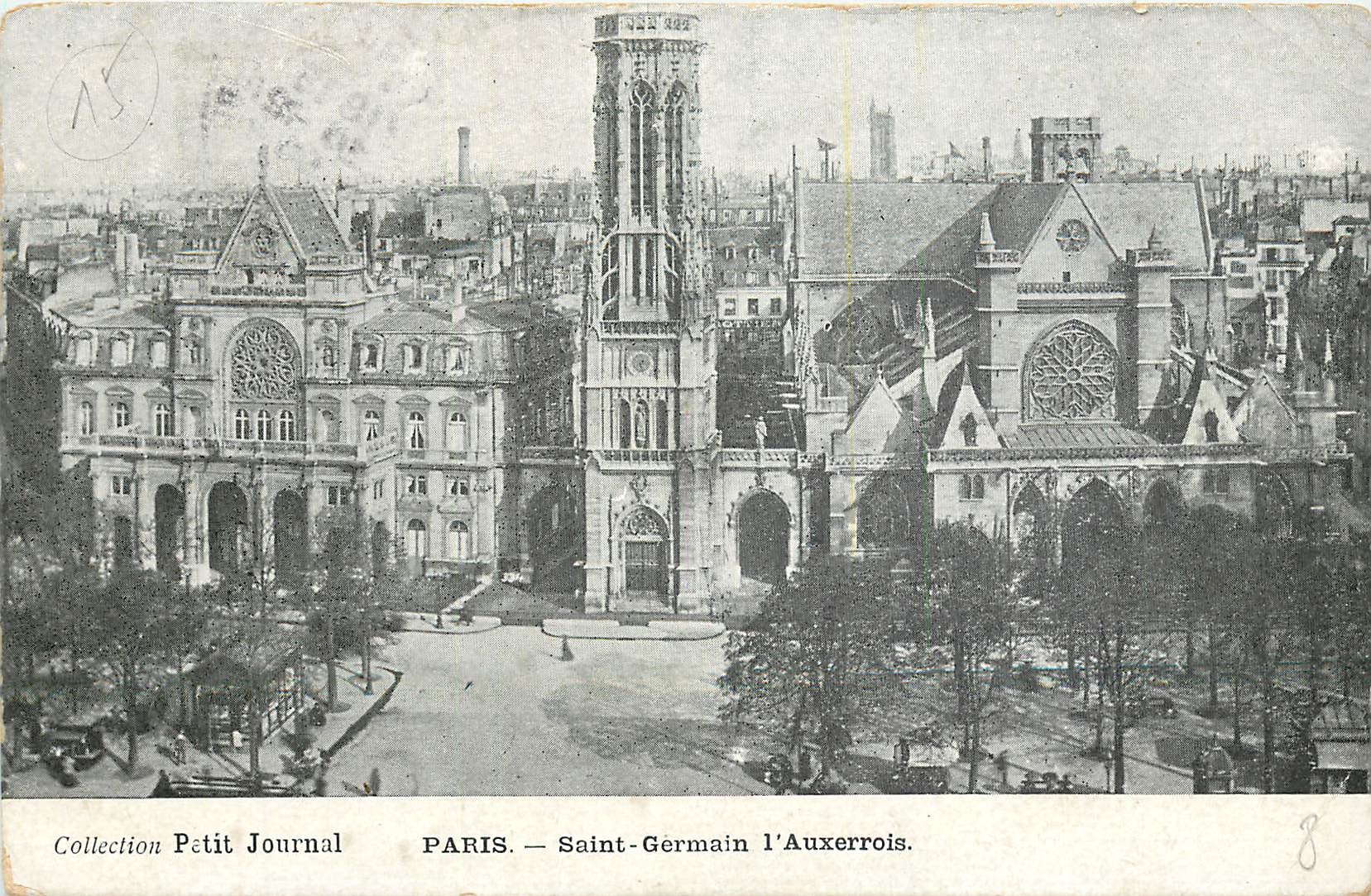 CPA Collection Petit Journal Paris Saint Germain l'Auxerrois 