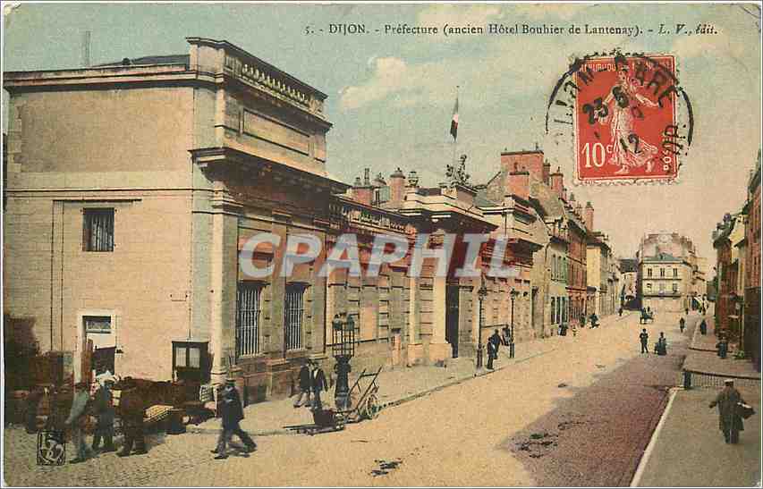 CPA Dijon prefecture ancien hotel bouhier de Lantenay 