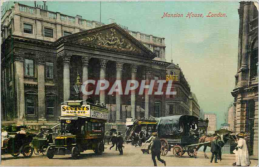 CPA Mansion house London Seeger's Hair dye