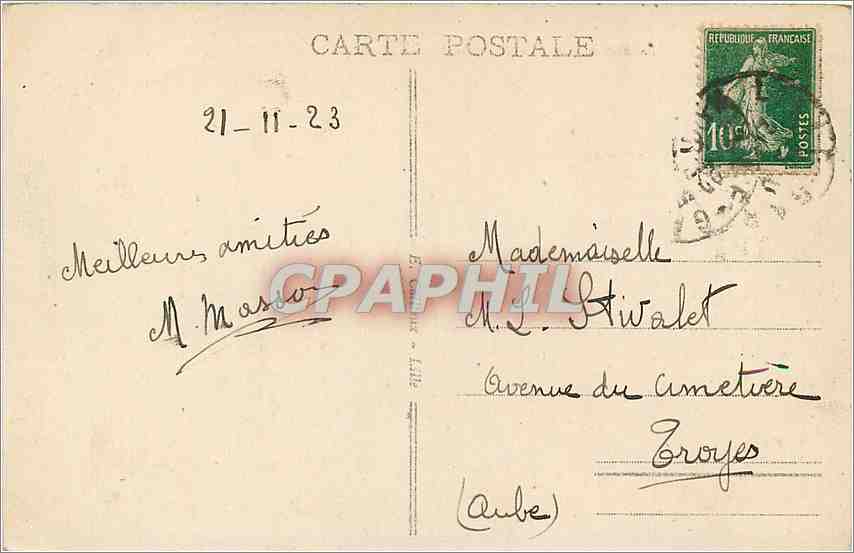 CPA Lille facultes de Medecine et de Pharmacie  — Back