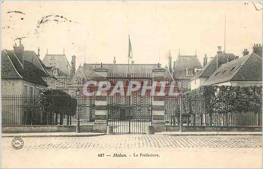 CPA Melun la prefecture 