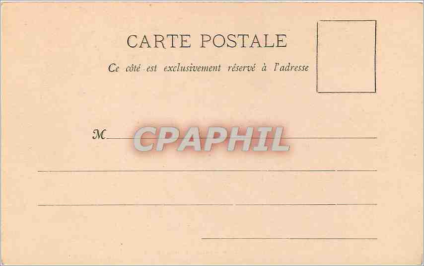 CPA Portail St Jean Eglise de Chaumont  — Rückseite