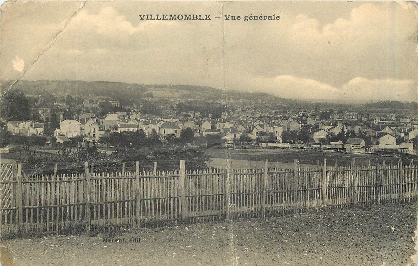 CPA Villemomble vue generale 