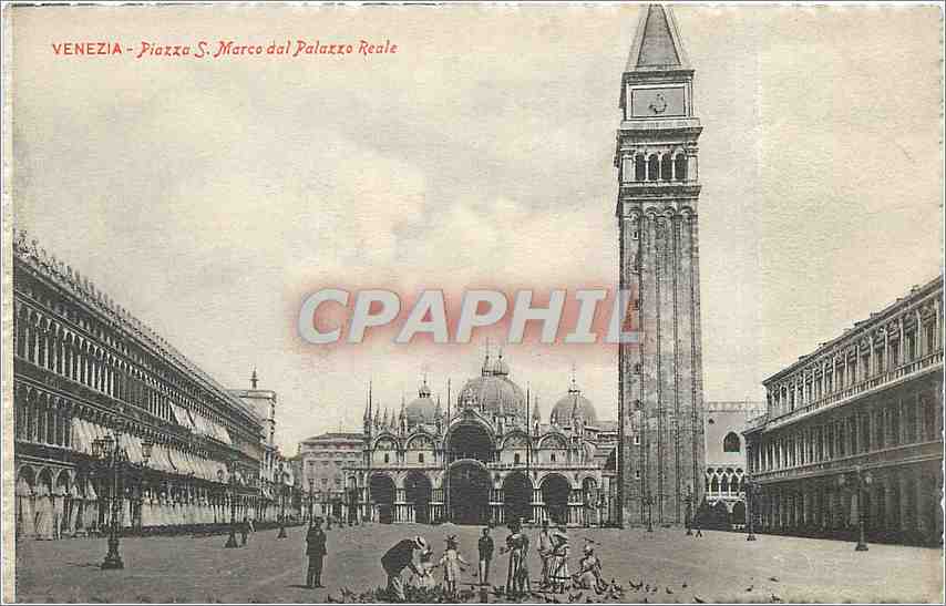 CPA Venezia Piazza S Marco dal Palazzo Reale 