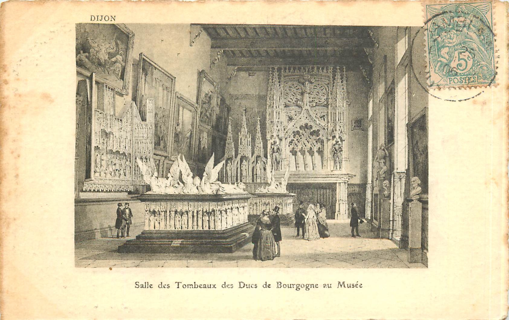 CPA Dijon Salle des Tombeaux des Ducs de Bourgogne au Musee 