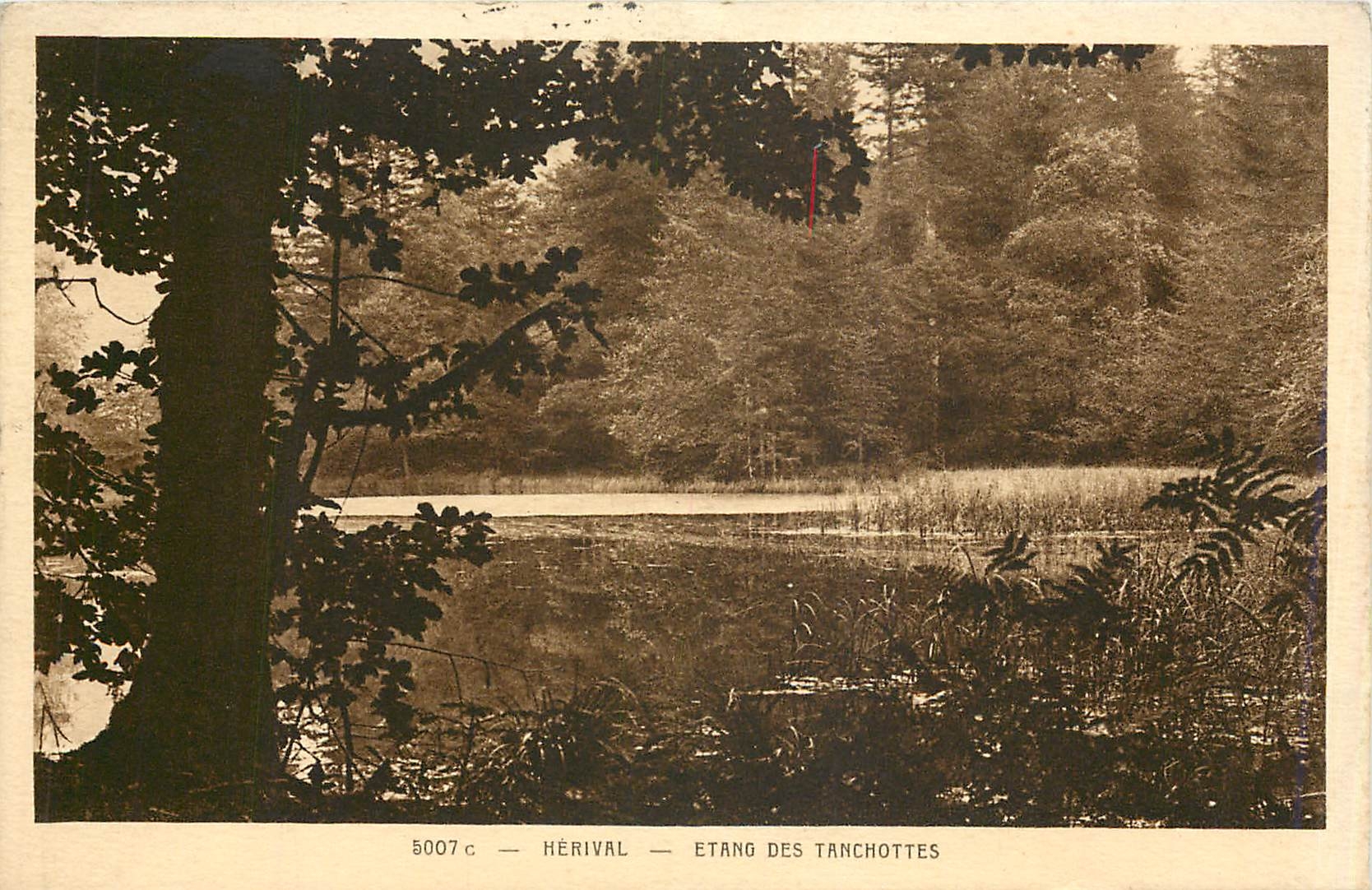 CPA Herival Etang des Tanchottes 