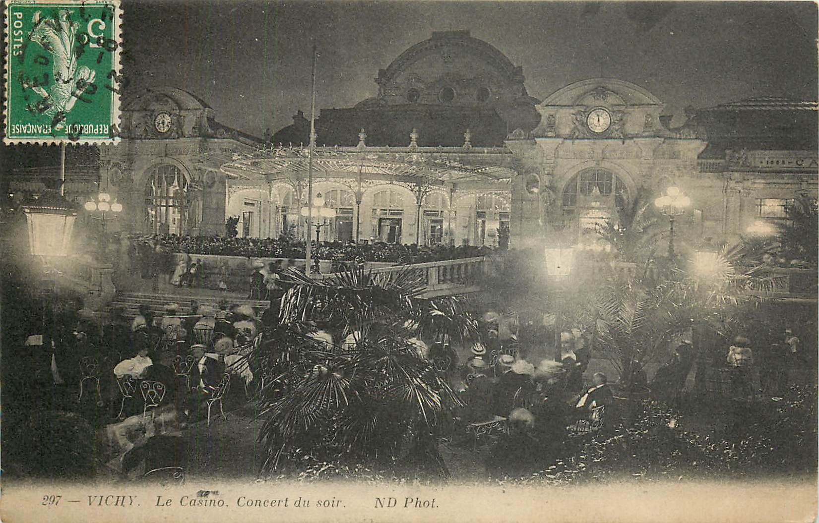 Vichy — Le Casino. Concert du soir. — ND Phot. n° 297